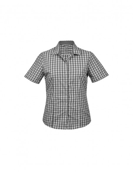 AU-2908S - Ladies Devonport Short Sleeve Shirt - Aussie Pacific - Corporates