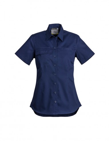 SY-ZWL120 - Womens Lightweight Tradie S/S Shirt - Syzmik - Work Wear