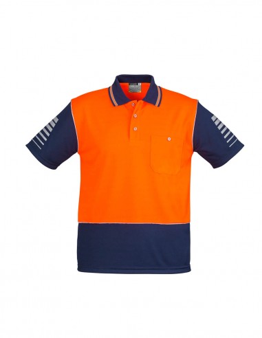 SY-ZH236 - Mens Hi Vis Zone Polo - Syzmik - Work Wear