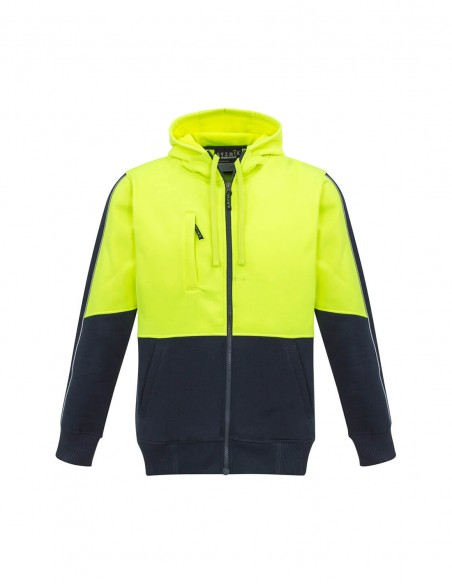 SY-ZT485 - Unisex Hi Vis Full Zip Hoodie - Syzmik - Work Wear