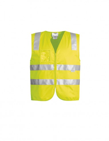 SY-ZV998 - Unisex Hi Vis Zip Vest - Syzmik - Work Wear