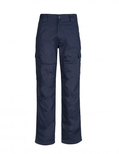 SY-ZW001S - Mens Midweight Drill Cargo Pant (Stout) - Syzmik - Work Wear