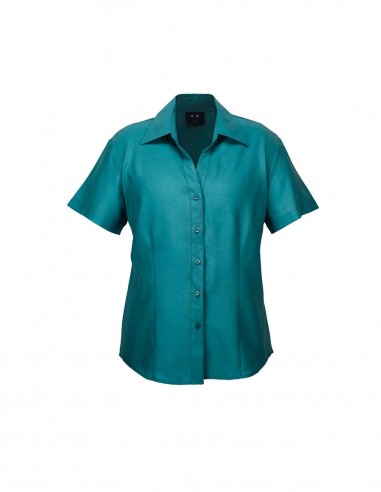 BCA-LB3601 - Ladies Plain Oasis Short Sleeve Shirt - Biz Care - Healthcare