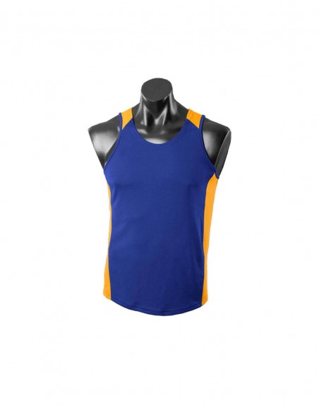 AU-1101 - Mens Premier Singlet - Aussie Pacific - Teamwear
