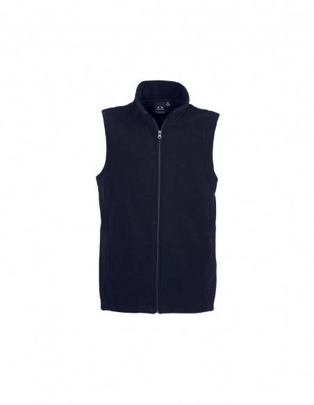 BC-F233MN - Plain Microfleece Mens Vest - Biz Collection - Corporates