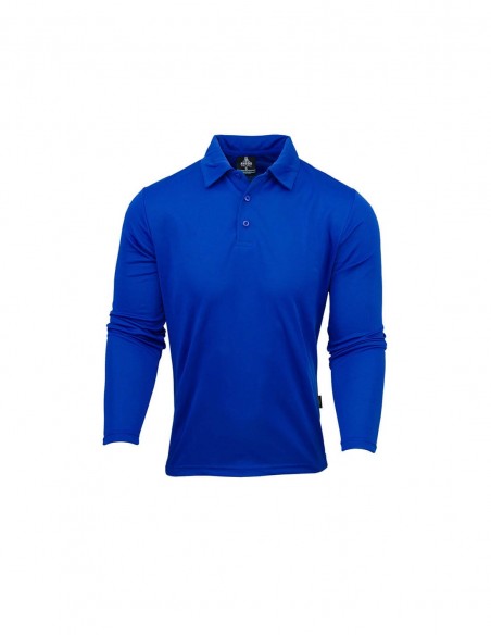 AU-1316 - Mens Long Sleeve Botany Polo - Aussie Pacific - Teamwear