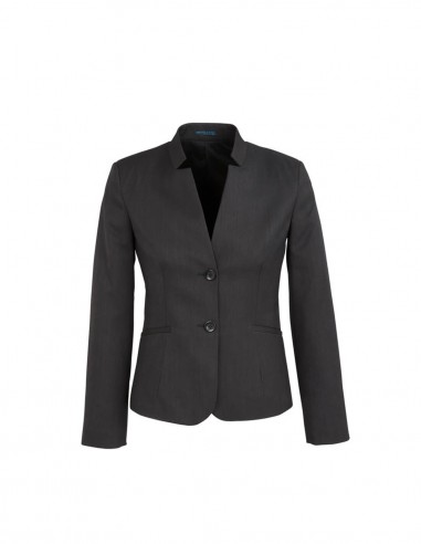 BCO-60113 - Womens Short Jacket with Reverse Lapel - Biz Corporates - Corporates