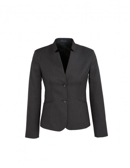 BCO-60113 - Womens Short Jacket with Reverse Lapel - Biz Corporates - Corporates