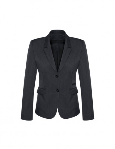 BCO-60119 - Womens 2 Button Mid Length Jacket - Biz Corporates - Corporates