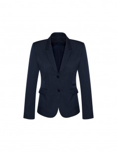 BCO-64019 - Womens 2 Button Mid Length Jacket - Biz Corporates - Corporates
