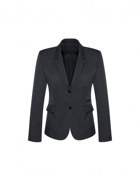 BCO-64019 - Womens 2 Button Mid Length Jacket - Biz Corporates - Corporates