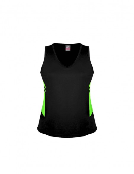 AU-2111 - Ladies Tasman Singlet - Aussie Pacific - Teamwear