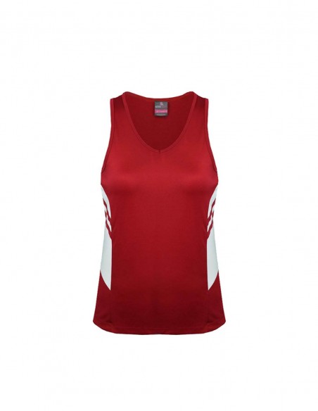 AU-2111 - Ladies Tasman Singlet - Aussie Pacific - Teamwear