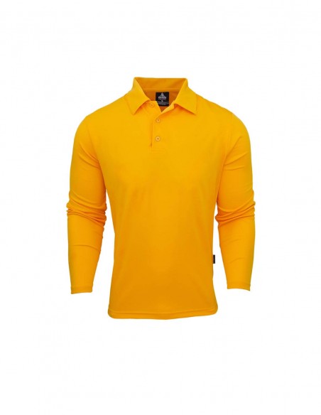 AU-3316 - Kids Long Sleeve Botany Polo - Aussie Pacific - Teamwear